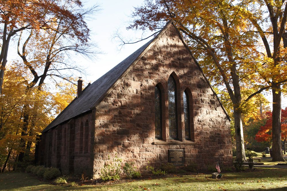 A view of a chapel